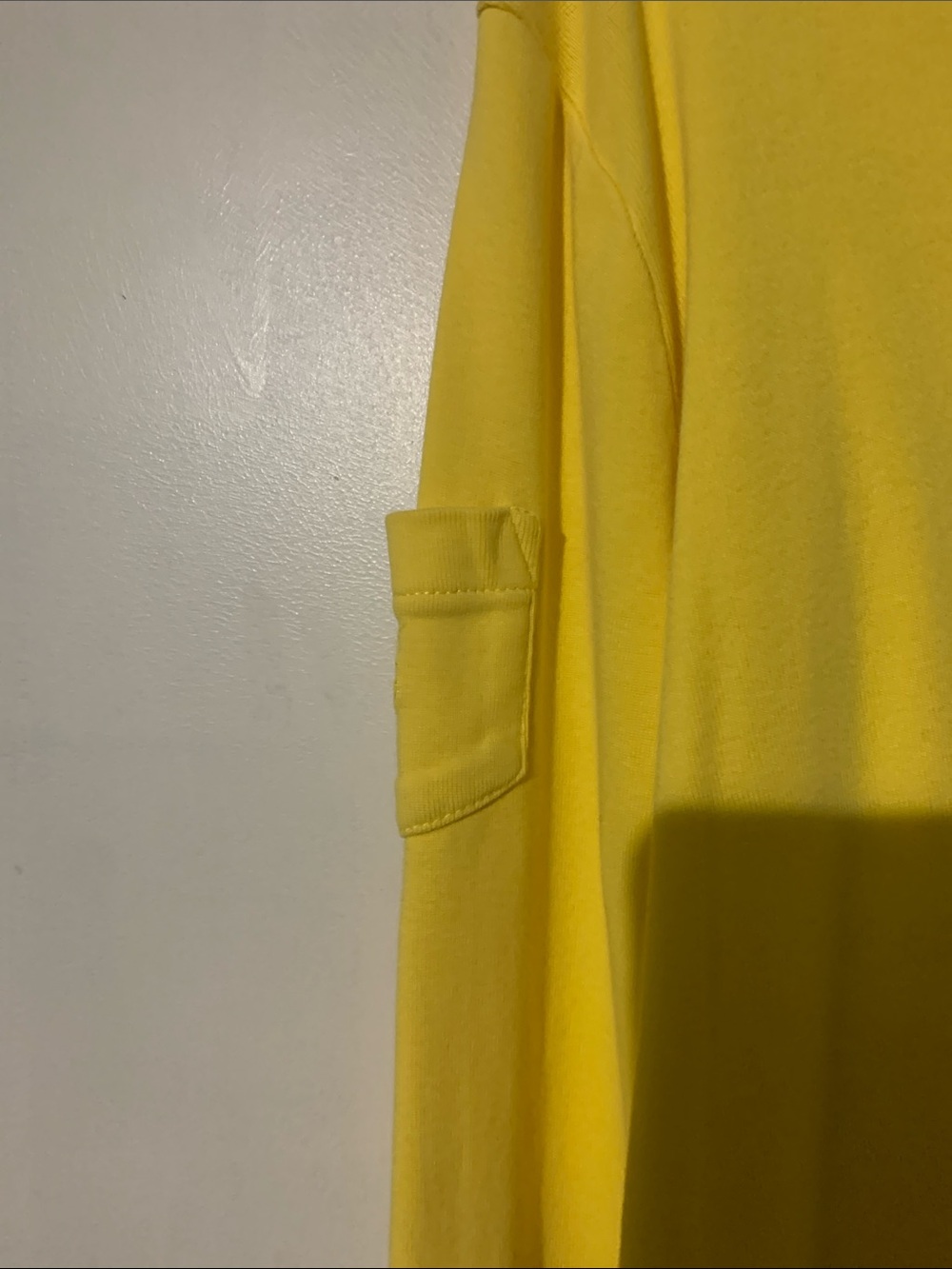 Lauren Ralph Lauren Yellow Long Sleeve Crewneck Tee - Picture 5 of 5